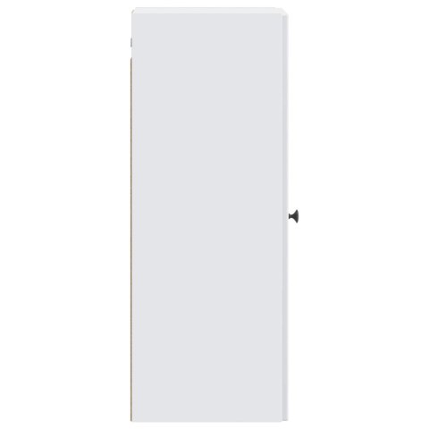 VidaXL Szafka ścienna Biały 33 x 34,5 x 90 cm Drewno inżynieryjne