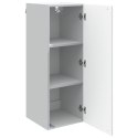 VidaXL Szafka ścienna Biały 33 x 34,5 x 90 cm Drewno inżynieryjne