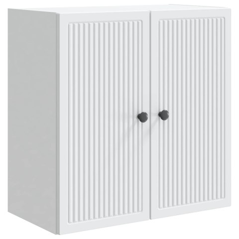 VidaXL Szafka ścienna Biały 59 x 31 x 60 cm Drewno inżynieryjne