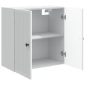VidaXL Szafka ścienna Biały 59 x 31 x 60 cm Drewno inżynieryjne
