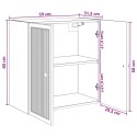 VidaXL Szafka ścienna Biały 59 x 31 x 60 cm Drewno inżynieryjne