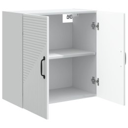 VidaXL Szafka ścienna Biały 59 x 31 x 60 cm Drewno inżynieryjne