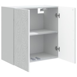 VidaXL Szafka ścienna Biały 59 x 31 x 60 cm Drewno inżynieryjne