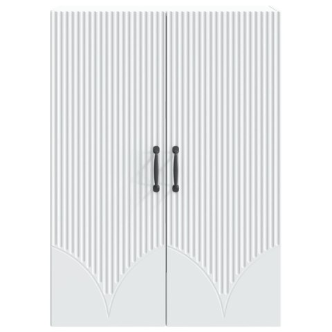 VidaXL Szafka ścienna Biały 66 x 34,5 x 90 cm Drewno inżynieryjne