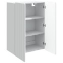 VidaXL Szafka ścienna Biały 66 x 34,5 x 92 cm Drewno inżynieryjne