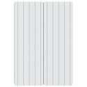 VidaXL Szafka ścienna Biały 66 x 34,5 x 92 cm Drewno inżynieryjne