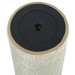 VidaXL Drapak dla kota 8x15 cm, 8 mm, beżowy