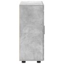 VidaXL Drewniana szafka Betonowy szary 88,5 x 30,5 x 73 cm