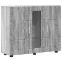 VidaXL Drewniana szafka Szary Sonoma 88,5 x 30,5 x 73 cm