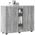 VidaXL Drewniana szafka Szary Sonoma 88,5 x 30,5 x 73 cm