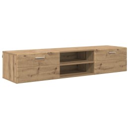 VidaXL Drewniana szafka z szufladą Dąb rzemieślniczy 150 x 39 x 30 cm