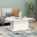 VidaXL Stolik kawowy, biały, 102x55,5x40 cm, materiał drewnopochodny
