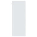 VidaXL Szafka ścienna Biały 33 x 34,5 x 90 cm Drewno inżynieryjne