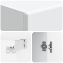 VidaXL Szafka ścienna Biały 33 x 34,5 x 90 cm Drewno inżynieryjne