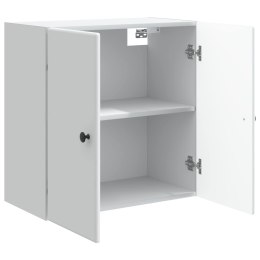VidaXL Szafka ścienna Biały 59 x 31 x 60 cm Drewno inżynieryjne