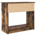 VidaXL Konsola z szufladami Dąb wędzony 85,5x38,5x74,5 cm