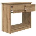 VidaXL Konsola ze Szufladami Artisan Oak 85,5x38,5x74,5 cm
