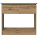 VidaXL Konsola ze Szufladami Artisan Oak 85,5x38,5x74,5 cm