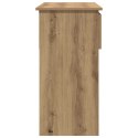 VidaXL Konsola ze Szufladami Artisan Oak 85,5x38,5x74,5 cm