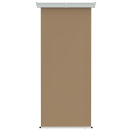 VidaXL Markiza boczna na balkon 100% poliester, żelazo, stal