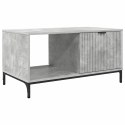 VidaXL Stolik kawowy z szufladą Betonowy szary 90 x 49 x 46 cm