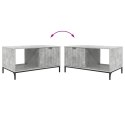 VidaXL Stolik kawowy z szufladą Betonowy szary 90 x 49 x 46 cm