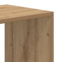 VidaXL Szafka na książki, dąb artisan, materiał drewnopochodny