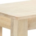 VidaXL Stolik konsolowy 110x35x77 cm, lite drewno mango