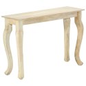 VidaXL Stolik konsolowy 110x35x77 cm, lite drewno mango