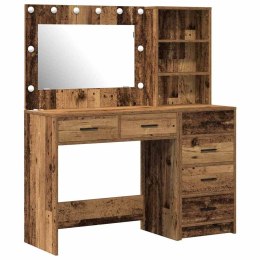 TOALETKA BRĄZOWA 78,5X41X135CM MATERIAŁ DREWNOPOCHODNY