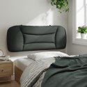 VidaXL Poduszka na zagłówek Hvar Ciemnoszara 100 cm Materiał