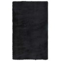 VidaXL Dywan shaggy z długim włosiem NAVARRA Czarny 60x100 cm Poliester
