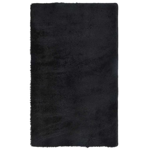 VidaXL Dywan shaggy z długim włosiem NAVARRA Czarny 60x100 cm Poliester