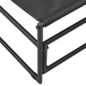 VidaXL Leżak ogrodowy antracytowy 87x74x73 cm stal i tkanina