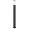 VidaXL Słupek oświetleniowy 110 cm Czarny IP44