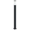 VidaXL Słupek oświetleniowy 110 cm Czarny IP44