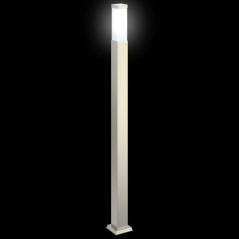 VidaXL Słupek oświetleniowy 110 cm Stal nierdzewna IP44