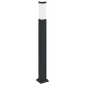 VidaXL Słupek oświetleniowy 80 cm Czarny IP44
