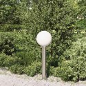 VidaXL Słupek oświetleniowy 80 cm Stal nierdzewna IP44