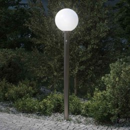 VidaXL Słupek oświetleniowy z czujnikiem 120 cm Stal nierdzewna IP44