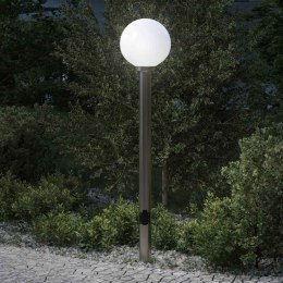 VidaXL Słupek oświetleniowy z gniazdem 120 cm, stal nierdzewna IP44