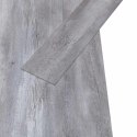 VidaXL Samoprzylepne panele podłogowe PVC 30,5 x 61 cm 28 pcs PVC