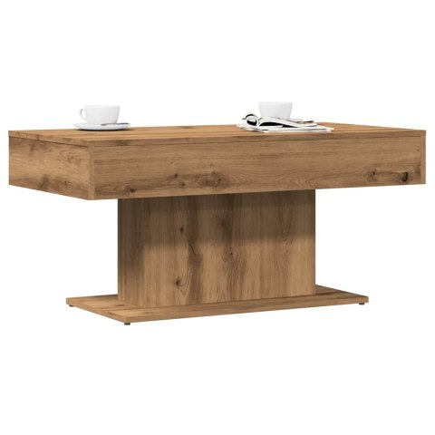 VidaXL Stolik kawowy Artisan Oak 96x50x45 cm Drewno konstrukcyjne