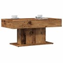 VidaXL Stolik kawowy Stare drewno 96x50x45 cm Drewno konstrukcyjne