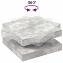 VidaXL Stolik kawowy obrotowy 360 stopni, betonowy, szary, 70x70x34,5 cm