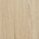VidaXL Stolik kawowy obrotowy 360 stopni, dąb Sonoma, 70x70x34,5 cm