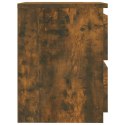 VidaXL Szafki nocne 2 szt. Dąb wędzony 30x30x40 cm Drewno konstrukcyjne