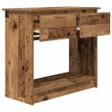 VidaXL Konsola ze Szufladami Stare Drewno 85,5x38,5x74,5 cm