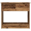 VidaXL Konsola ze Szufladami Stare Drewno 85,5x38,5x74,5 cm