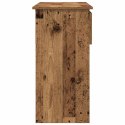 VidaXL Konsola ze Szufladami Stare Drewno 85,5x38,5x74,5 cm